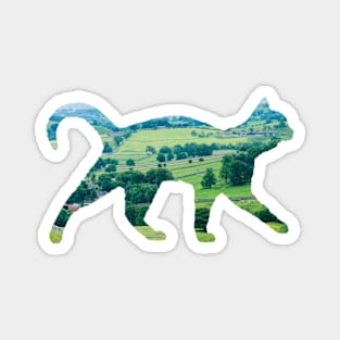 A Yorkshire Cat Magnet