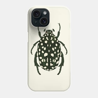 Green beetle Phone Case