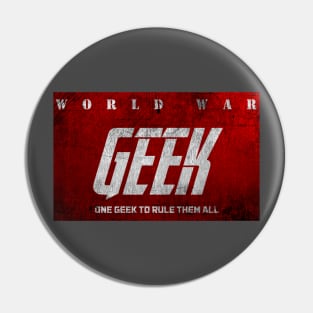 World War Geek Pin