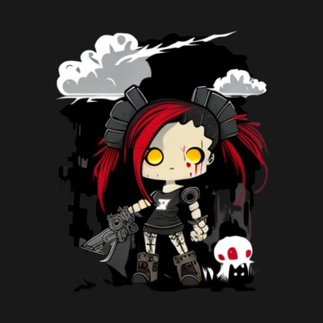 Gothic Girl by Crazy skull