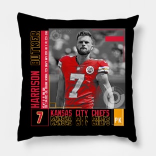 Harrison Butker Paper Poster Pillow