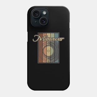 Manowar Vynil Silhouette Phone Case