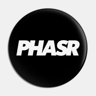 PHASR Classic Logo in Off White Pin