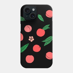 Peach fruits Phone Case