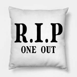 R.I.P one out - killer fart joke Pillow