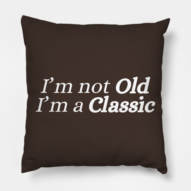 Classic Pillow by Pixxie Design