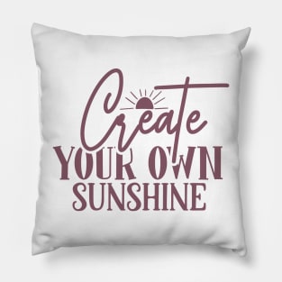 Create Your Own Sunshine Pillow