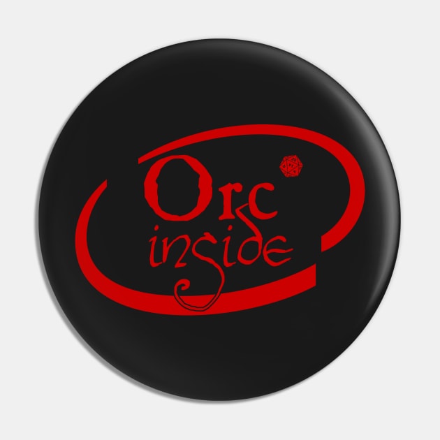 Orc Inside Pin by SimonBreeze