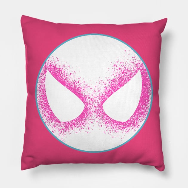 Ghost spider logo Pillow by Saly972