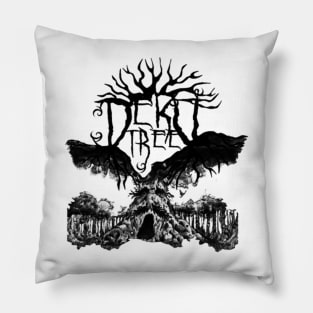 Black Metal Deku Tree Pillow