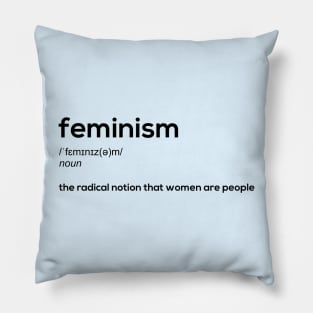 Feminism - alternative definition Pillow