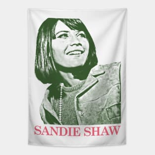 Sandie Shaw / 60s Retro Fan Art Tapestry