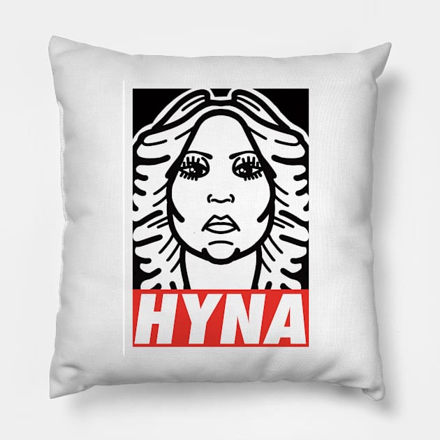 HYNA Pillow by punkcinemaart