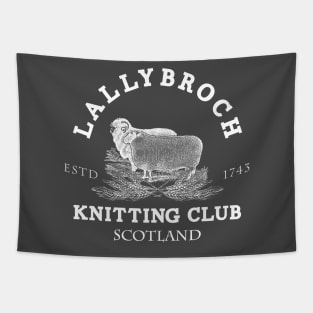 Official Lallybroch Knitting Club Tapestry