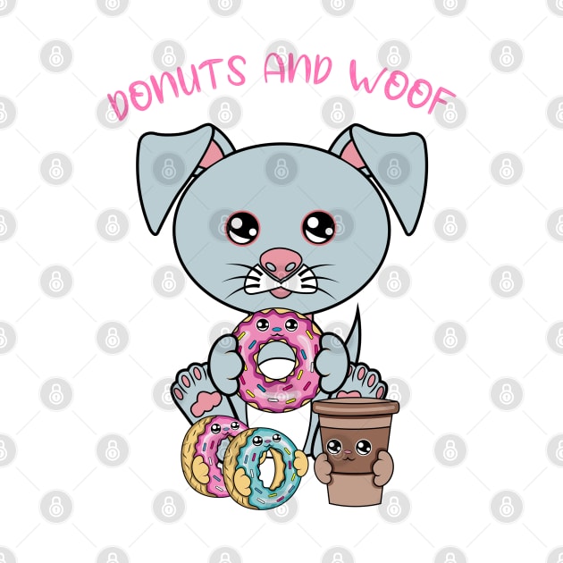 All I Need is donuts and dogs, donuts and dogs by JS ARTE