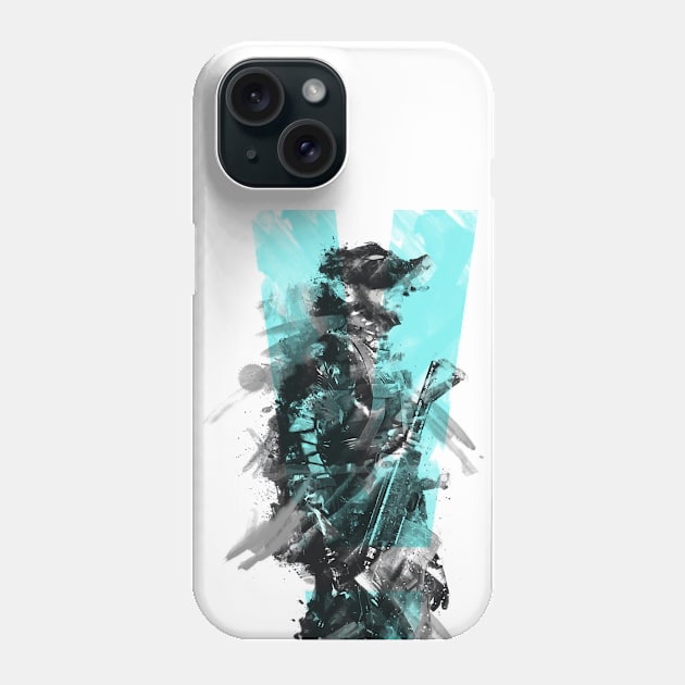 MGS5 (Blue) Phone Case by Joe Hickson