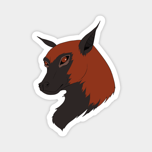 Flying Fox Magnet by Latex Free Beans