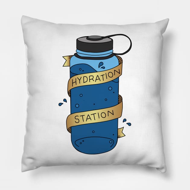 Hydration Station Pillow by ShayliKipnis