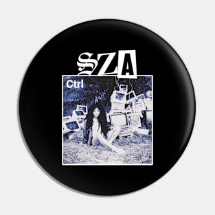 SZA - CTRL - Vintage VHS Style Pin