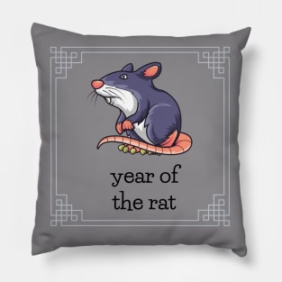 Chinese New Year of The Rat 2020 Meaning T-Shirt Pillow