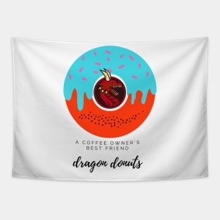 Dragon Donuts Tapestry