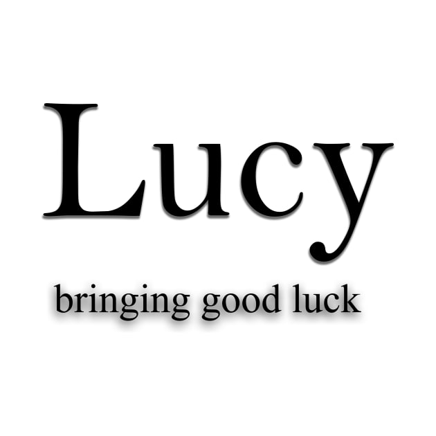 Lucy Name meaning by Demonic cute cat