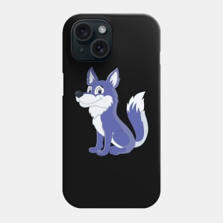 Cartoon Wolf Classic Phone Case