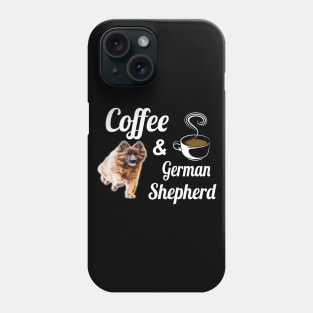 Coffee And German Shepherd Phone Case