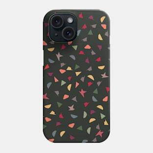Confetti cake on deepest green Phone Case