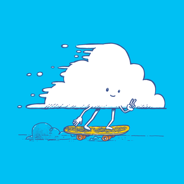 Cloud Skater by nickv47