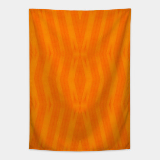 Pumpkin Orange Pattern Tapestry