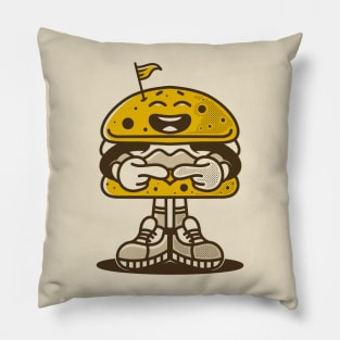 Shy Burger Pillow