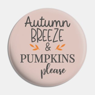 Autumn Breeze and Pumpkins Please Pin