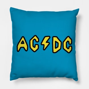 AC DC Beavis Butthead Pillow