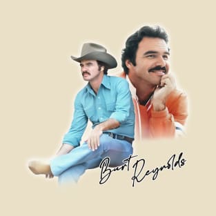 Sexy Burt Reynolds - Retro 70s Style T-Shirt