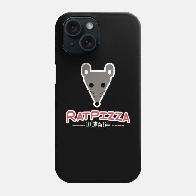 Rat Pizza Delivery Phone Case by Samefamilia