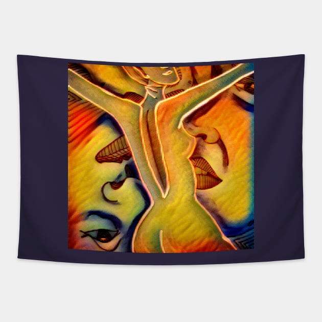 Me ves? Tapestry by CotaArts