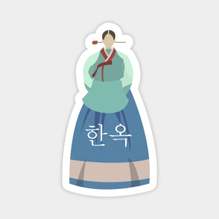 Korean Hanbok Magnet