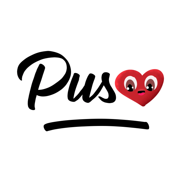 Puso Heart Pinoy Pride Filipino Philippines Gift by teeleoshirts