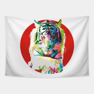 tiger smile Tapestry