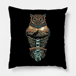 Nature Owl Pillow