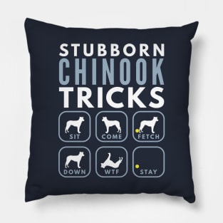 Stubborn Chinook Tricks - Dog Training Pillow