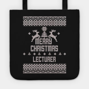 Merry Christmas LECTURER Tote