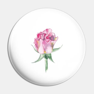 Pink rose Pin