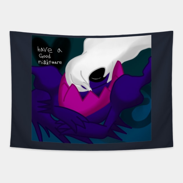 Have a Good Nightmare~ Ghost (shiny) Tapestry by DarkraiButler