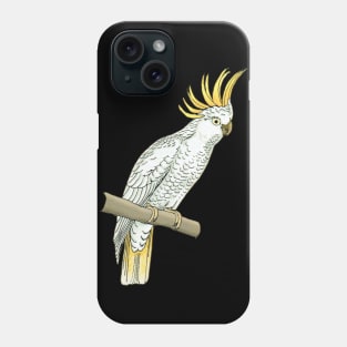 Sulfur crested cockatoo Phone Case