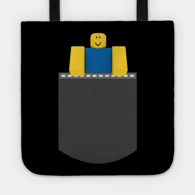 Roblox Pocked Noob Oof Gift For Kids Roblox Tote Teepublic - roblox oof noob head meme roblox tote teepublic