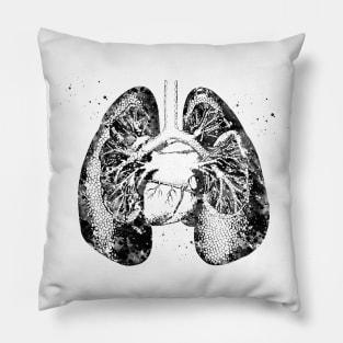 Lungs and Heart Pillow