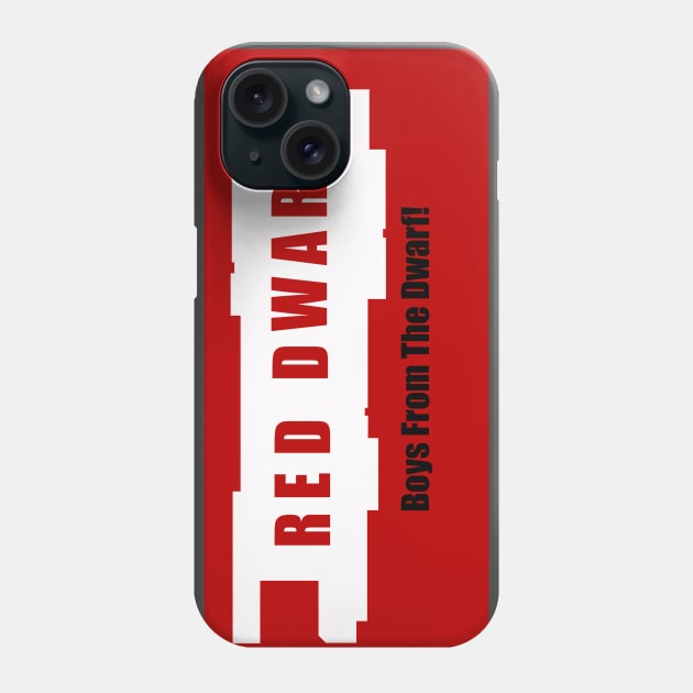 Red Dwarf Phone Case by GrinningMonkey