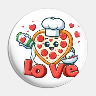 Valentine's Cartoon Delights T-Shirt Pin